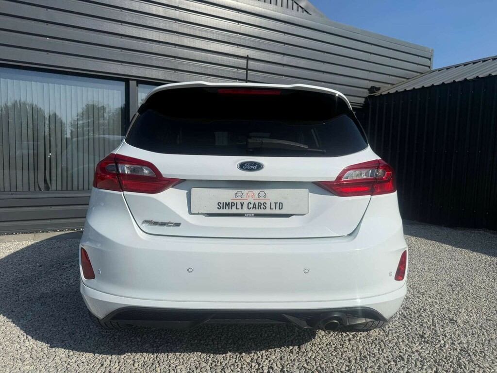 Ford Fiesta 1.0T Ecoboost St-line Euro 6 Ss 201818 KGZ9448 White #4
