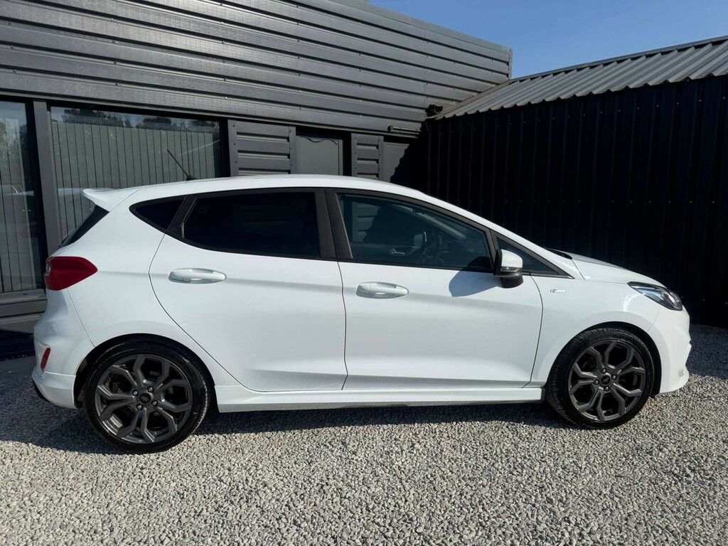 Ford Fiesta 1.0T Ecoboost St-line Euro 6 Ss 201818 KGZ9448 White #2