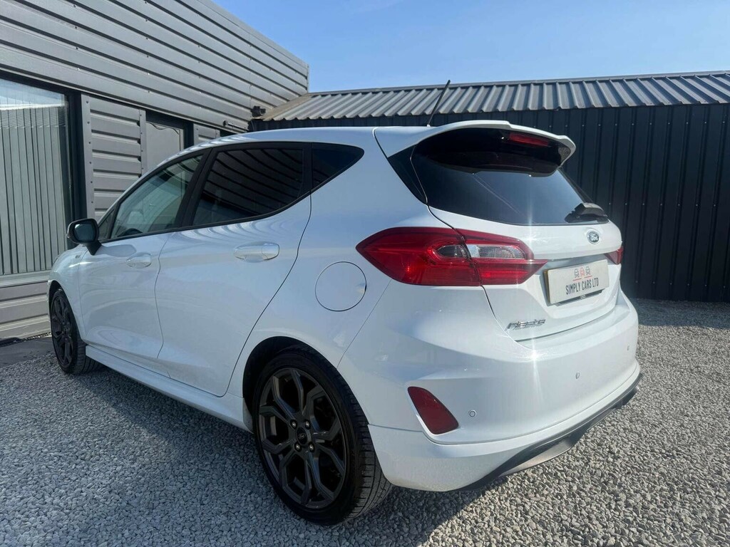 Ford Fiesta 1.0T Ecoboost St-line Euro 6 Ss 201818 KGZ9448 White #5