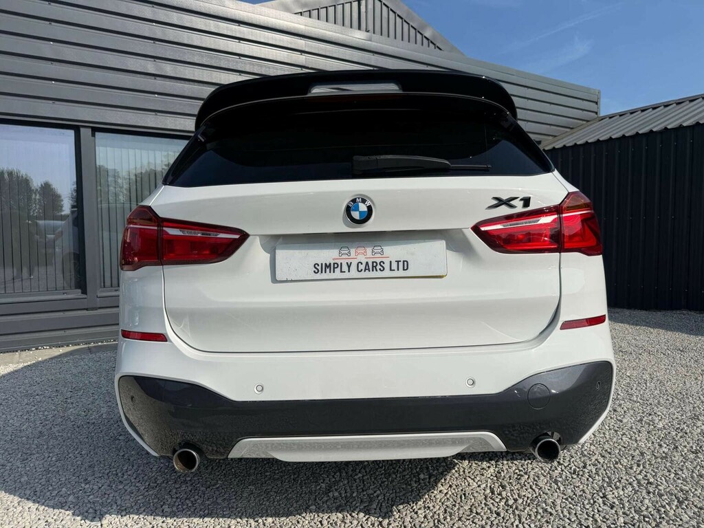 BMW X1 2.0 20D M Sport Xdrive Euro 6 Ss White #4