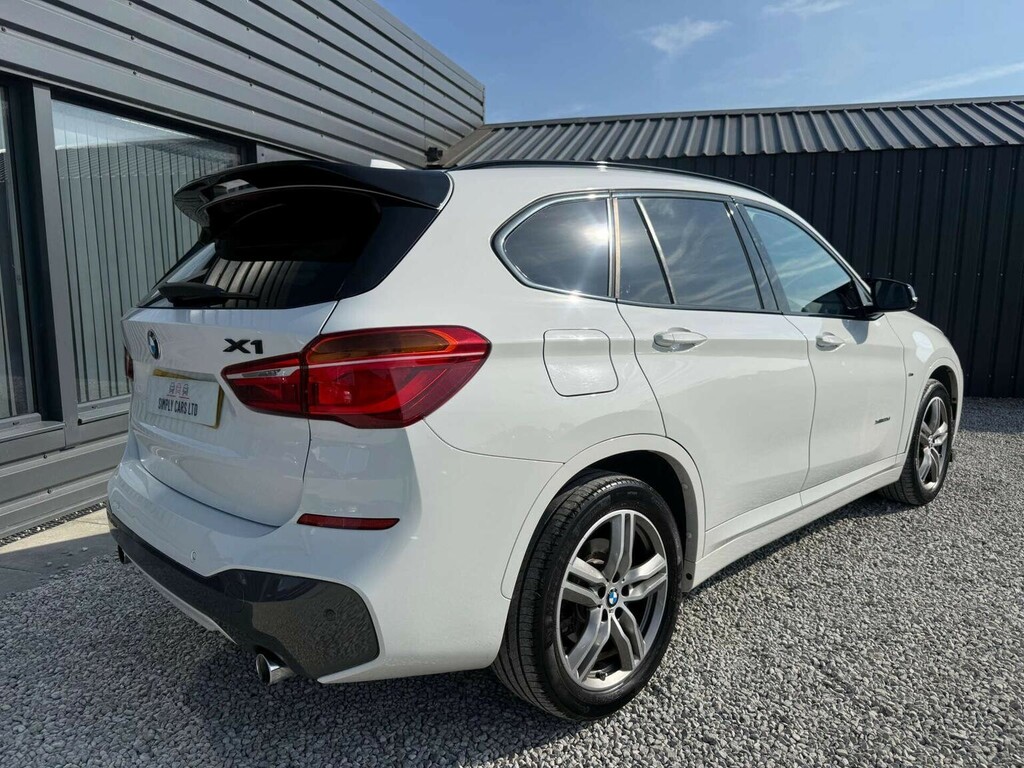 BMW X1 2.0 20D M Sport Xdrive Euro 6 Ss White #3