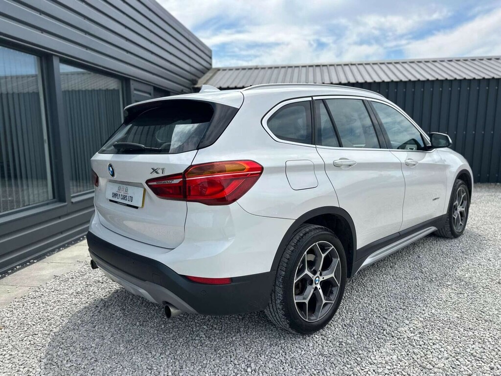 BMW X1 2.0 25D Xline Xdrive Euro 6 Ss White #3