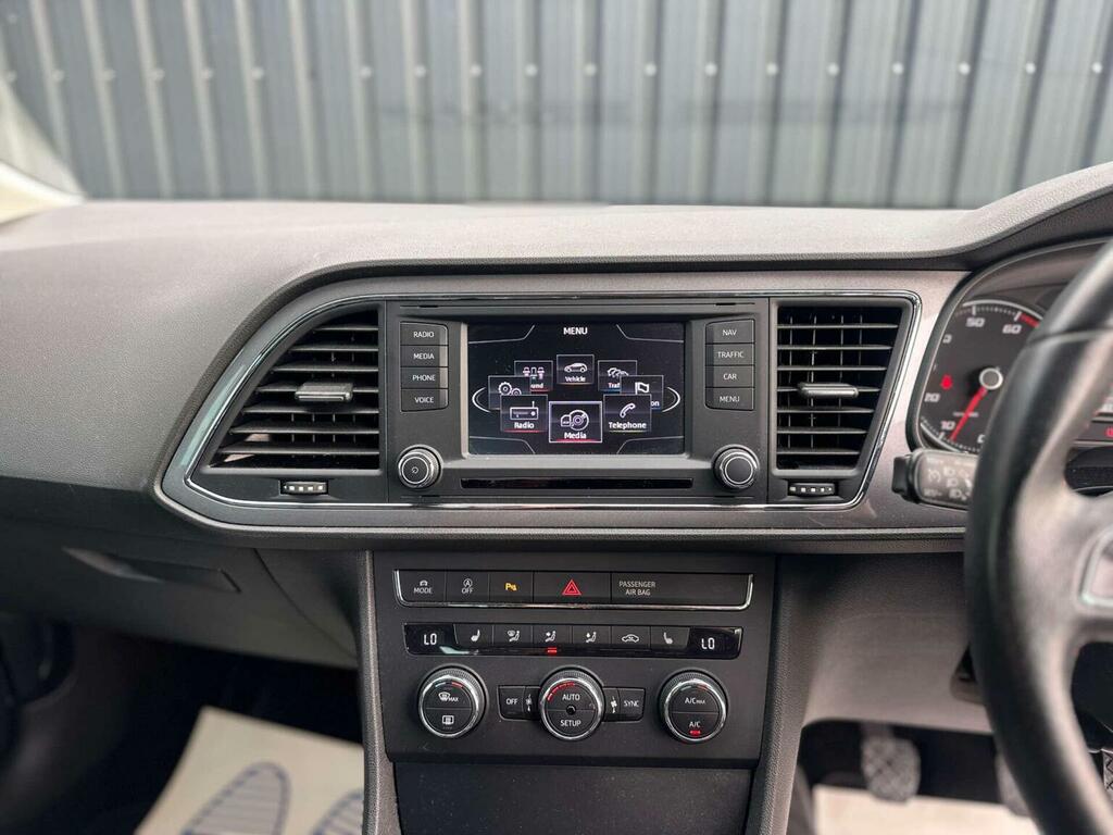 Seat Leon 1.6 Turbo Tdi, Se, 5Dr, Free Road Tax White #31