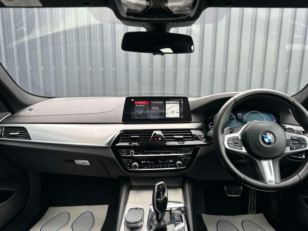 BMW 5 Series Estate 2.0 520D M Sport Touring Xdrive Euro 6 White #47