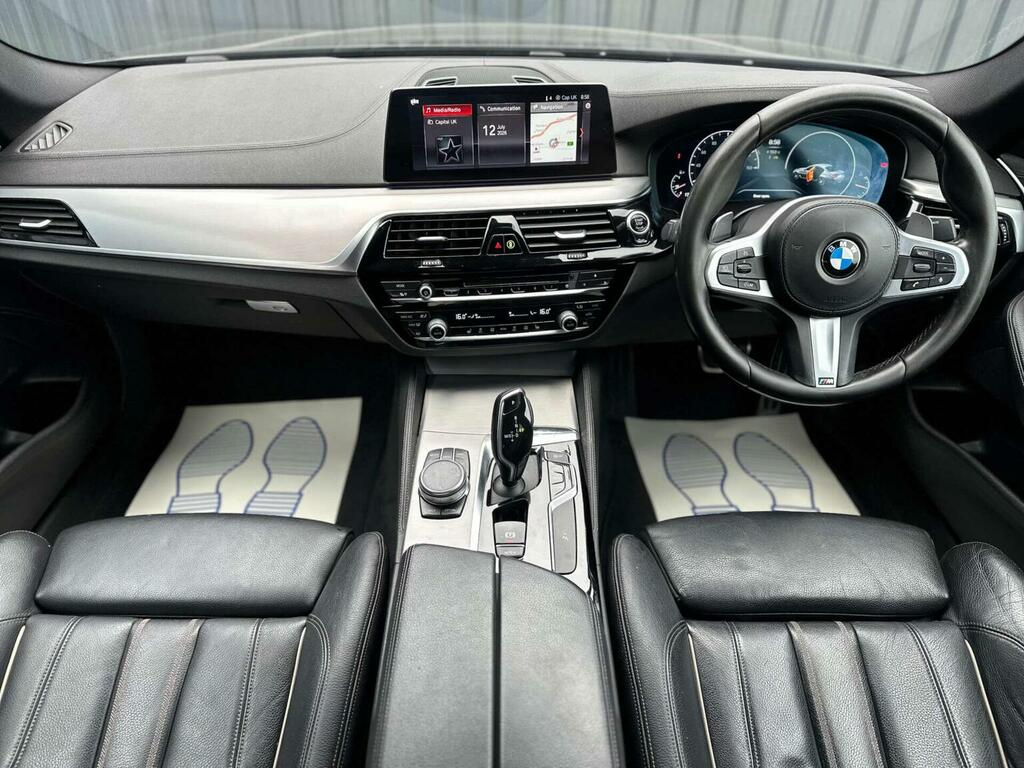BMW 5 Series Estate 2.0 520D M Sport Touring Xdrive Euro 6 White #46