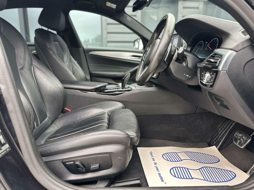 BMW 5 Series Estate 2.0 520D M Sport Touring Xdrive Euro 6 White #27