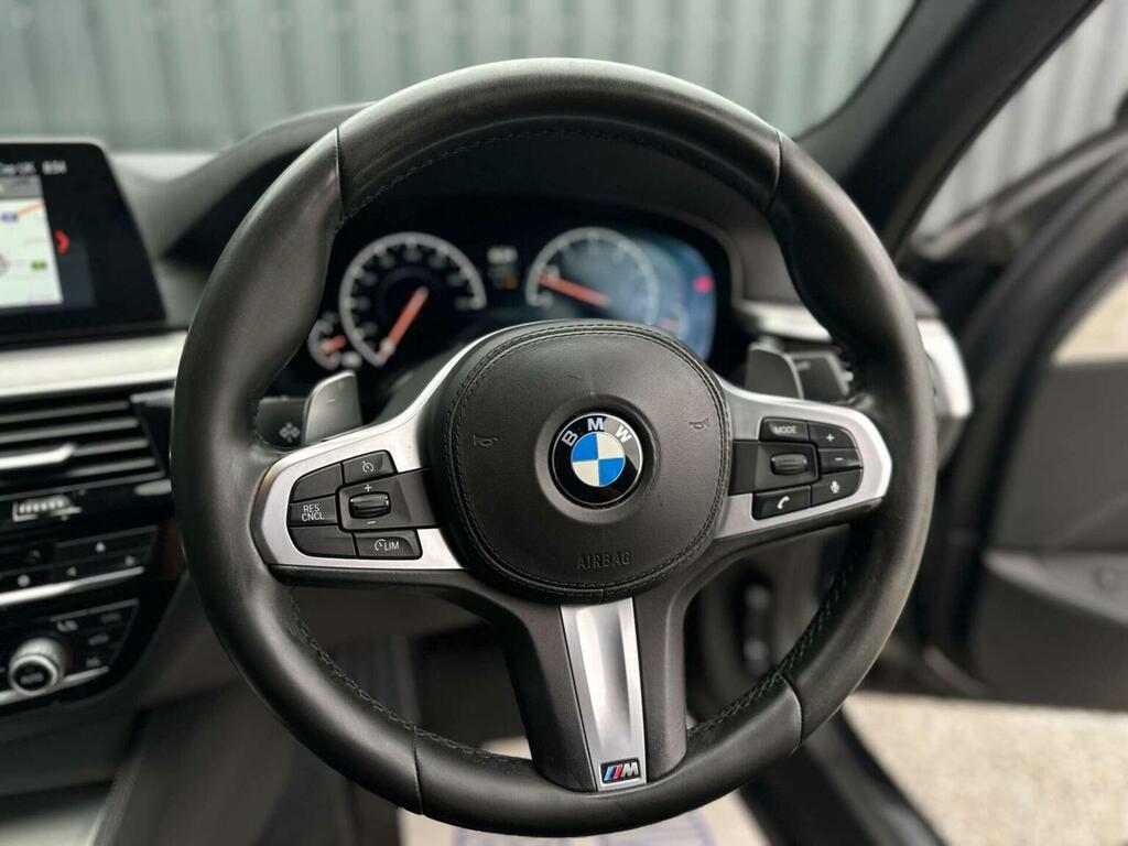 BMW 5 Series Estate 2.0 520D M Sport Touring Xdrive Euro 6 White #30