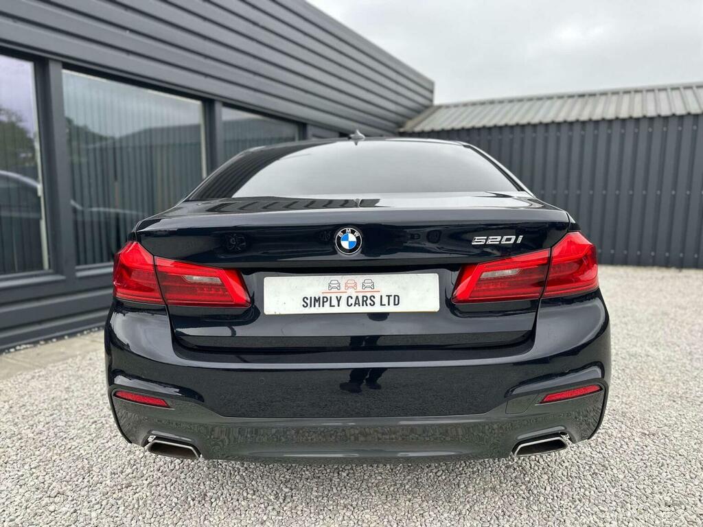 BMW 5 Series 2.0 520I Gpf M Sport Euro 6 Ss Black #4