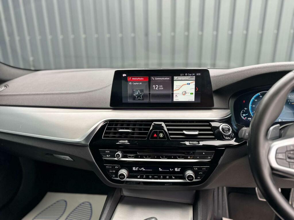 BMW 5 Series Estate 2.0 520D M Sport Touring Xdrive Euro 6 White #31