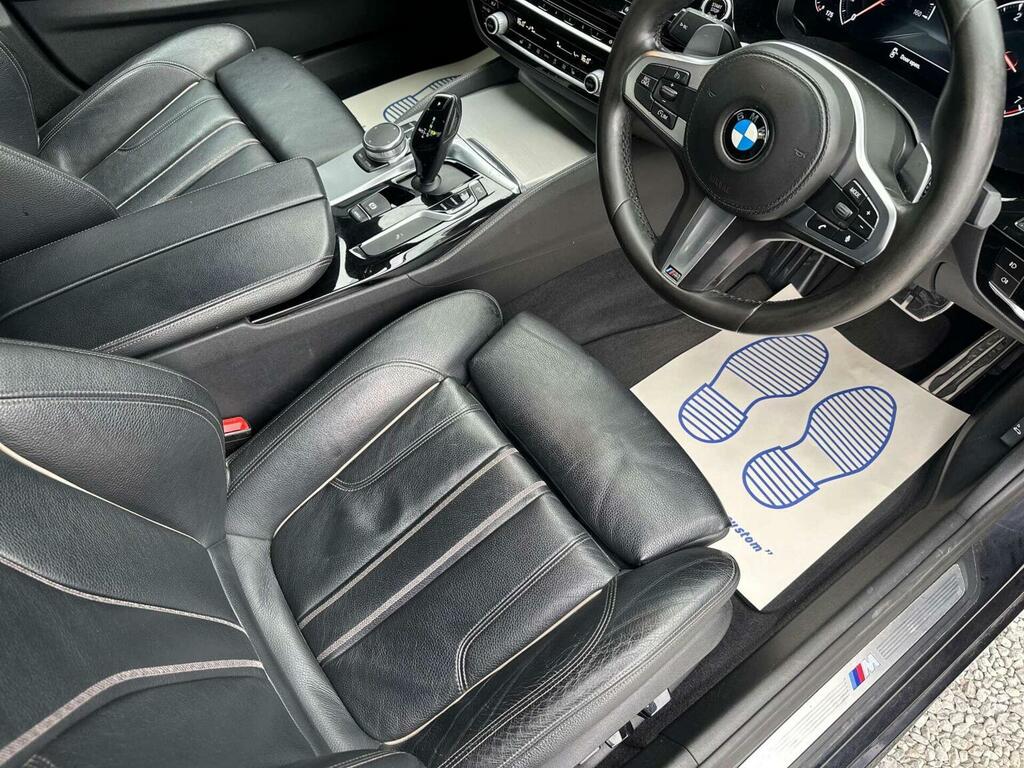 BMW 5 Series Estate 2.0 520D M Sport Touring Xdrive Euro 6 White #26