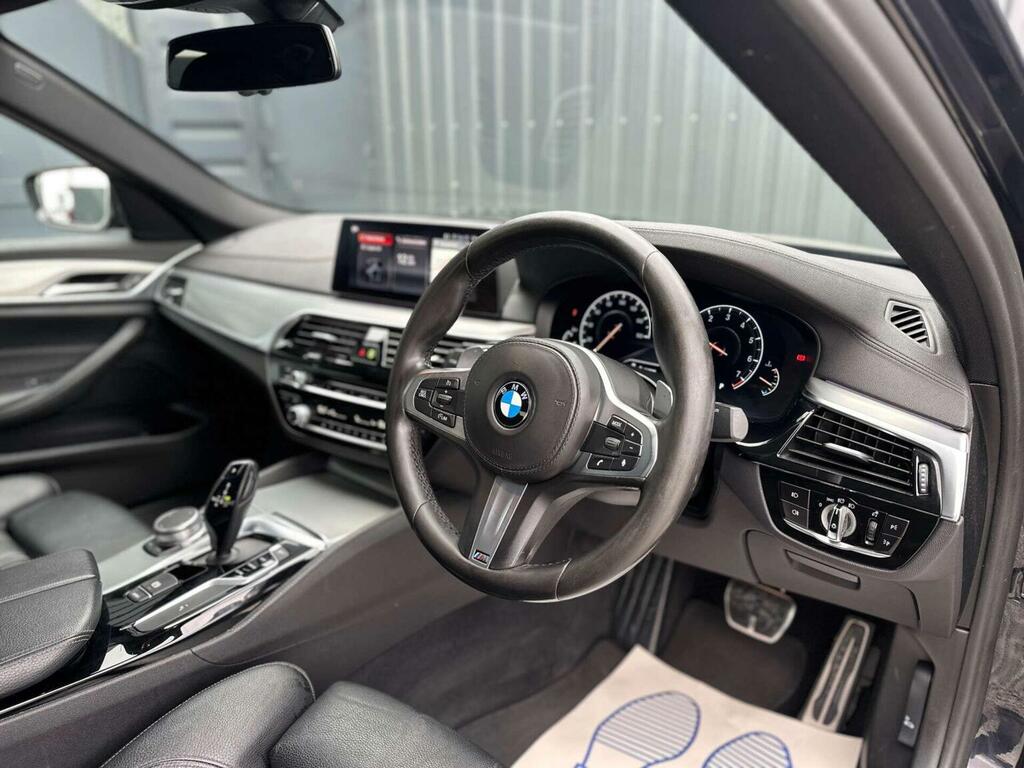 BMW 5 Series Estate 2.0 520D M Sport Touring Xdrive Euro 6 White #28