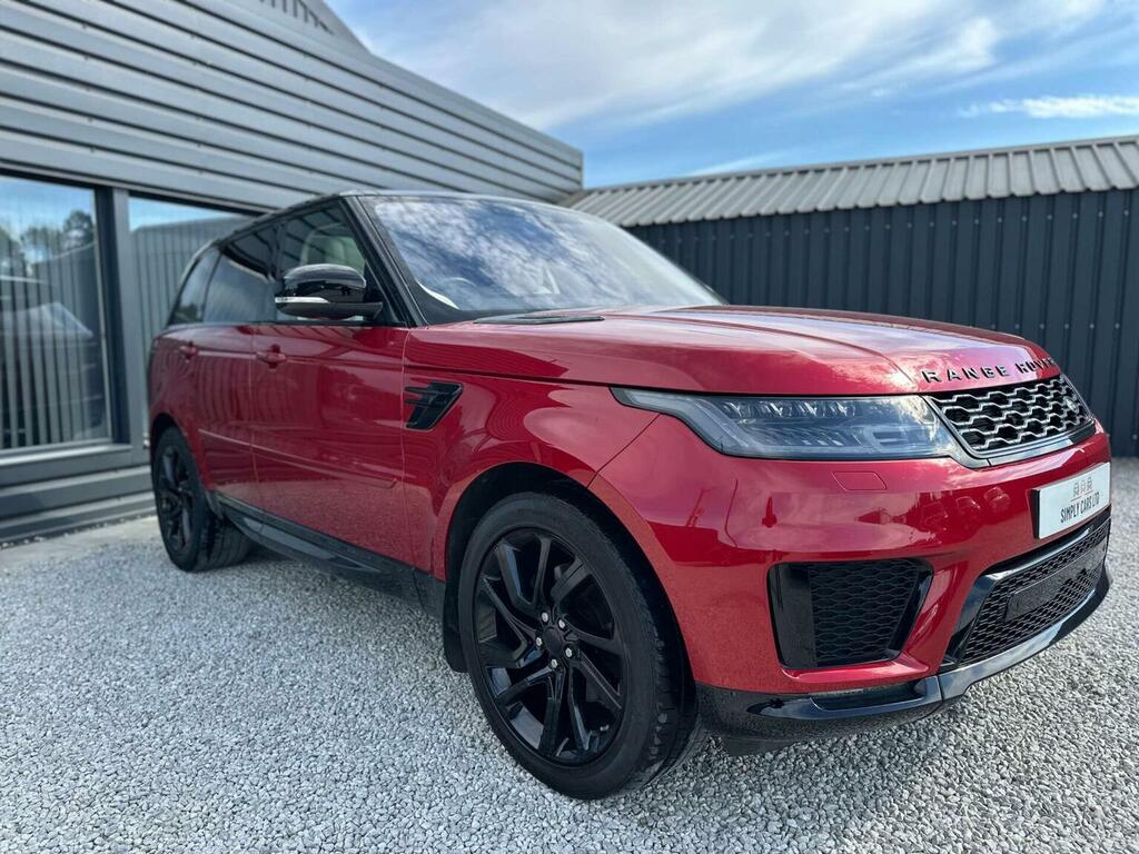 Land Rover Range Rover Sport 3.0 Sd V6 Hse 4Wd Euro 6 Ss Red