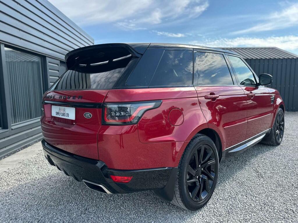 Land Rover Range Rover Sport 3.0 Sd V6 Hse 4Wd Euro 6 Ss M50PEE Red #3