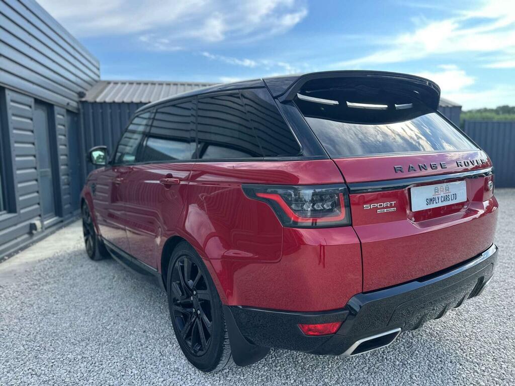 Land Rover Range Rover Sport 3.0 Sd V6 Hse 4Wd Euro 6 Ss M50PEE Red #4