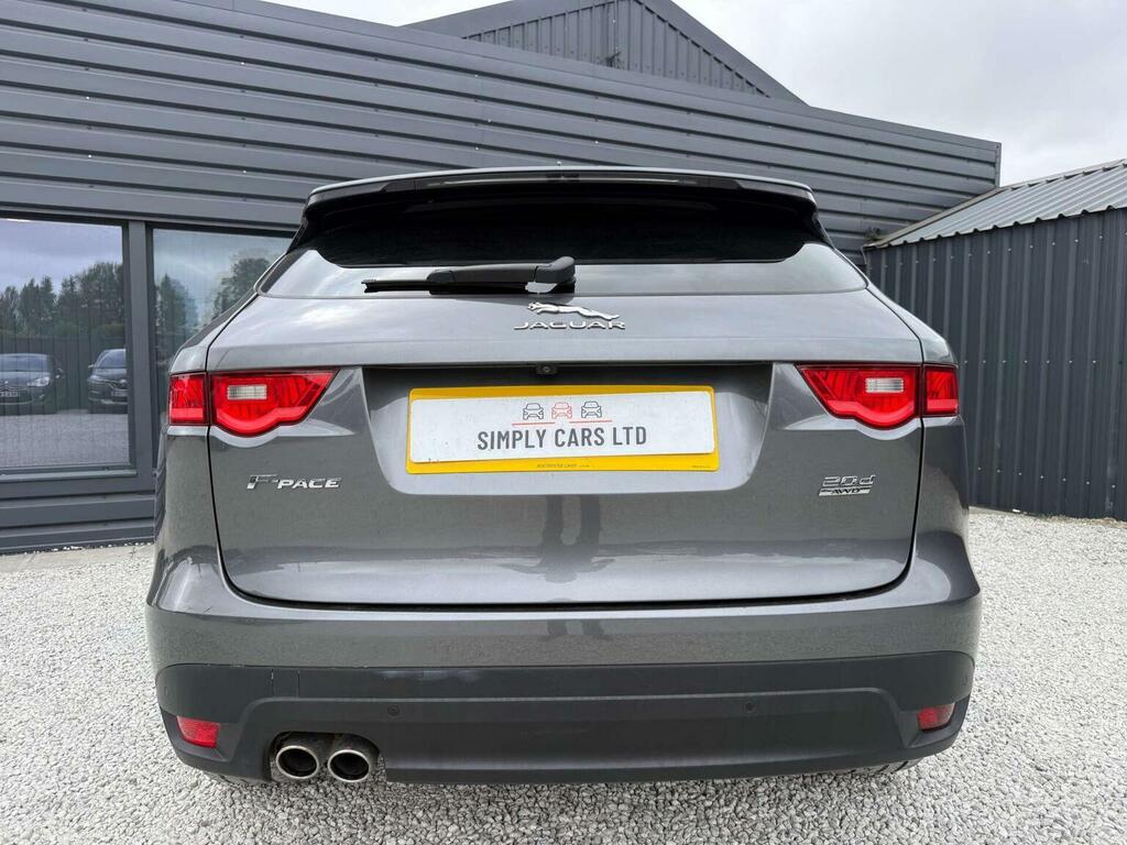 Jaguar F-Pace 2.0 D180 R-sport Awd Euro 6 Ss Grey #4