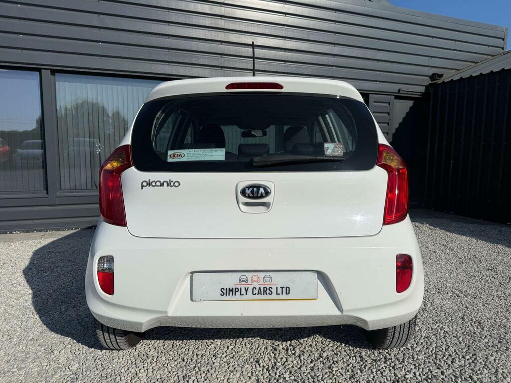Kia Picanto 1.0 1 Euro 5 White #4