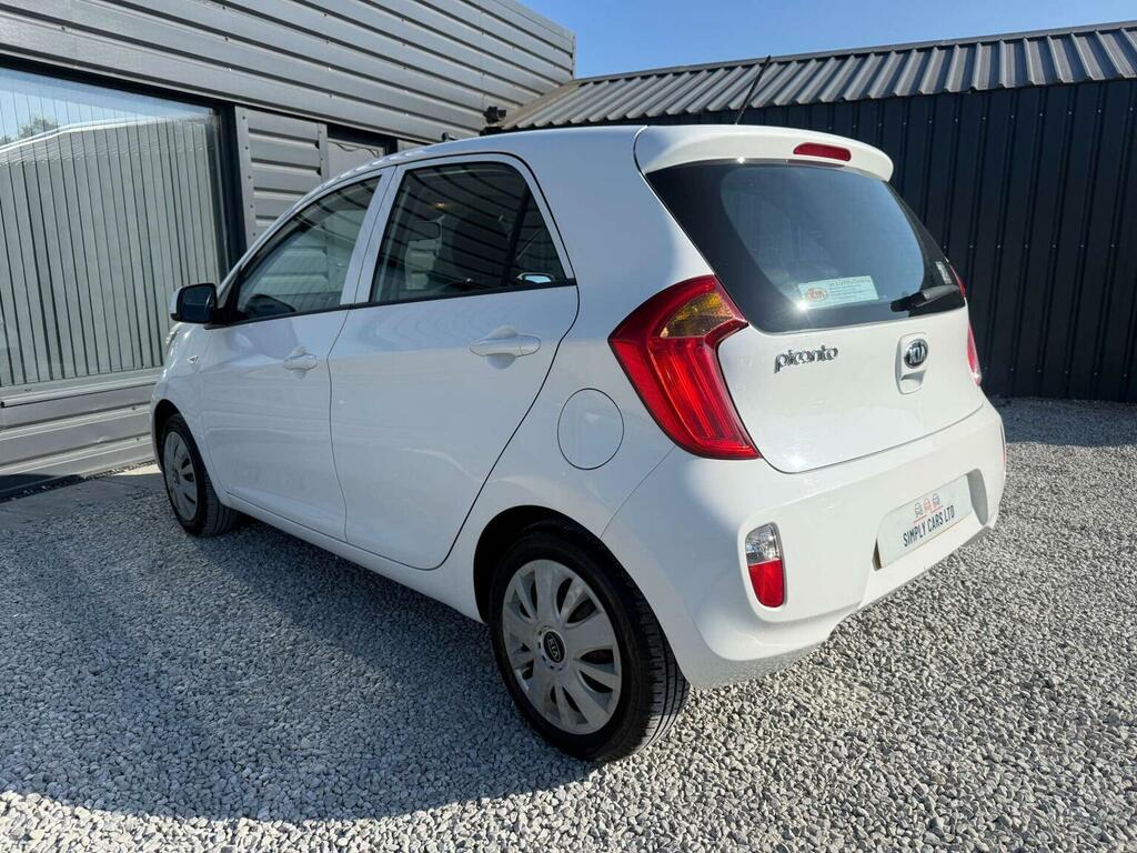 Kia Picanto 1.0 1 Euro 5 White #5