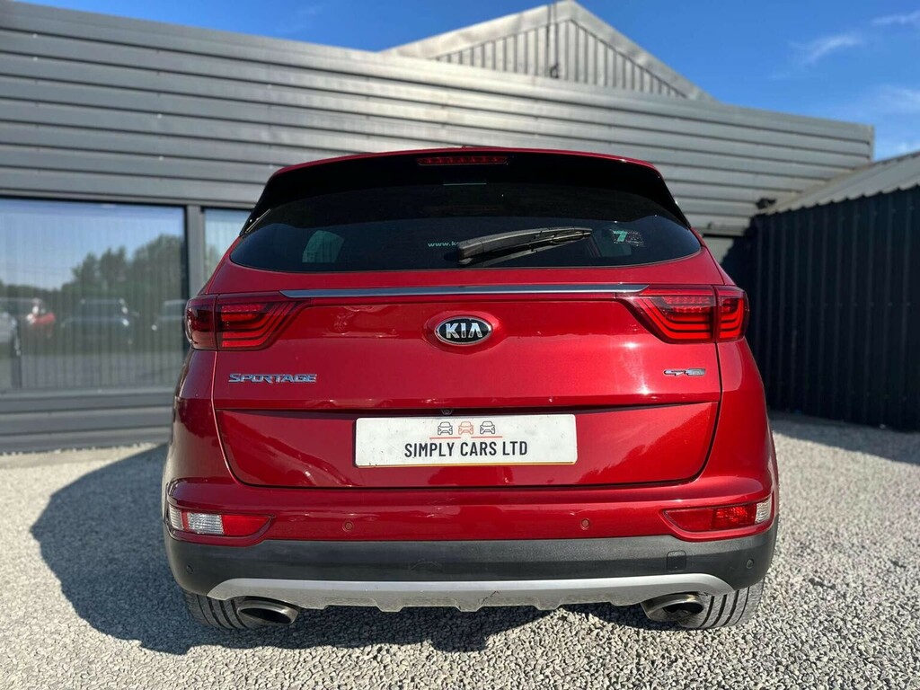 Kia Sportage 1.6 T-gdi Gt-line Dct Awd Euro 6 Red #4