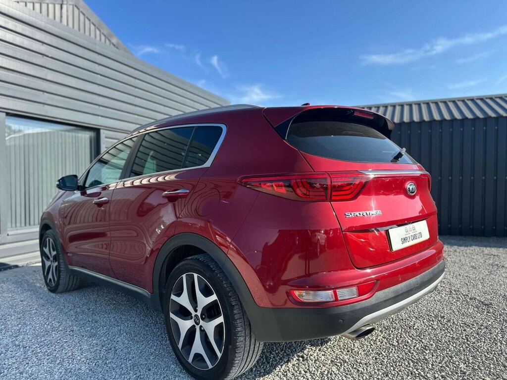 Kia Sportage 1.6 T-gdi Gt-line Dct Awd Euro 6 Red #5