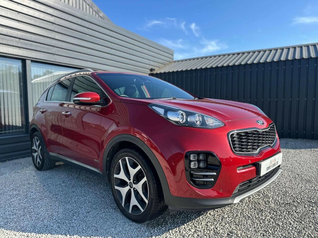 Kia Sportage 1.6 T-gdi Gt-line Dct Awd Euro 6 Red