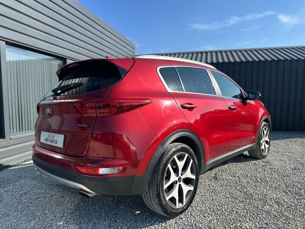 Kia Sportage 1.6 T-gdi Gt-line Dct Awd Euro 6 Red #3