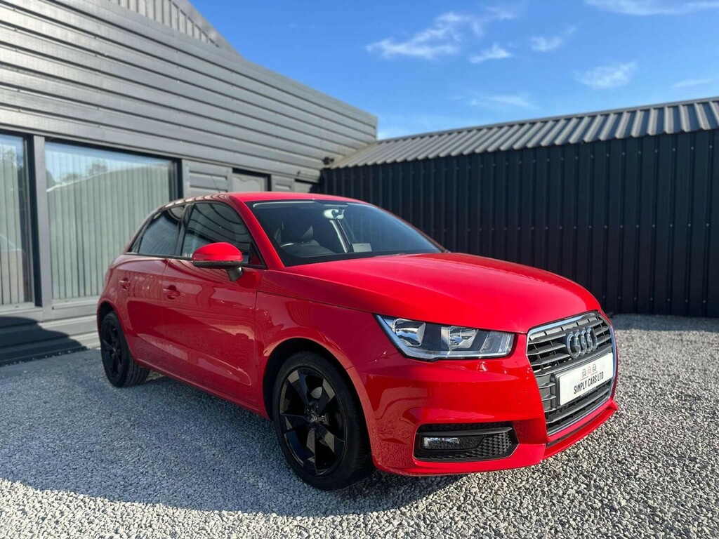 Audi A1 1.0 Tfsi Sport Sportback Euro 6 Ss Red