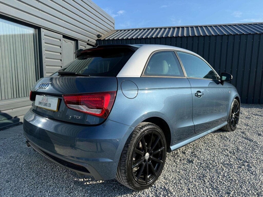 Audi A1 1.6 Tdi S Line Euro 6 Ss Blue #3