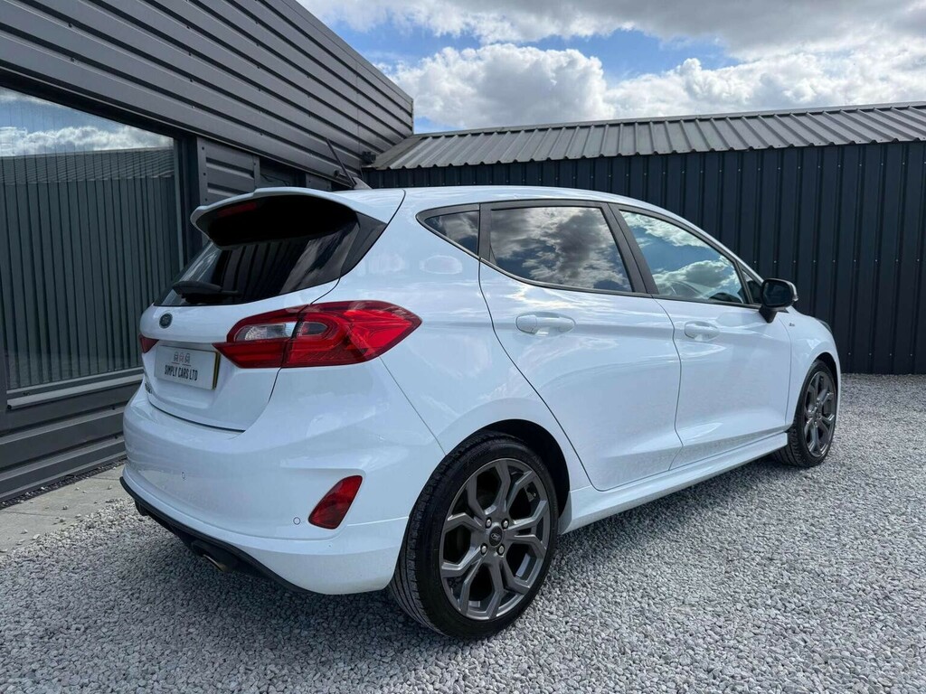 Ford Fiesta 1.0T Ecoboost St-line Edition Euro 6 Ss White #3
