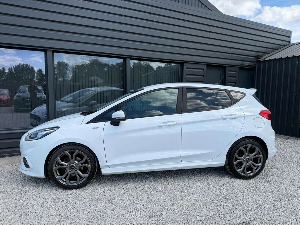 Ford Fiesta 1.0T Ecoboost St-line Edition Euro 6 Ss White #6