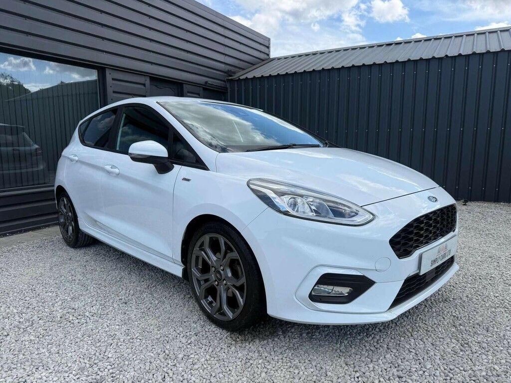 Ford Fiesta 1.0T Ecoboost St-line Edition Euro 6 Ss White