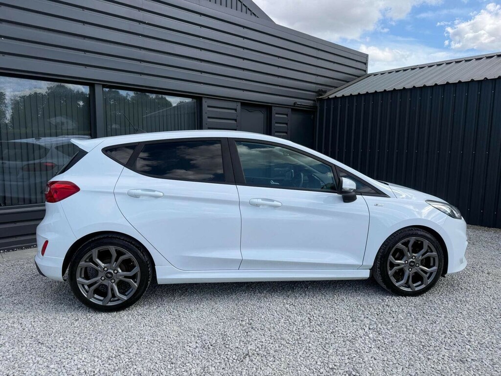 Ford Fiesta 1.0T Ecoboost St-line Edition Euro 6 Ss White #2