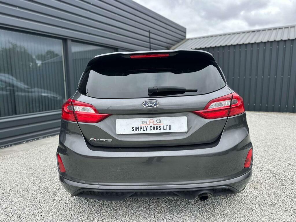 Ford Fiesta 1.0T Ecoboost St-line Euro 6 Ss 201818 FL18FVS Grey #4