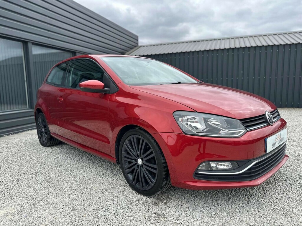 Volkswagen Polo 1.0 Bluemotion Tech Se Euro 6 Ss Red