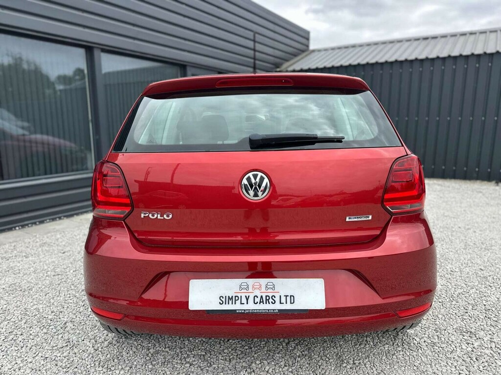 Volkswagen Polo 1.0 Bluemotion Tech Se Euro 6 Ss Red #4