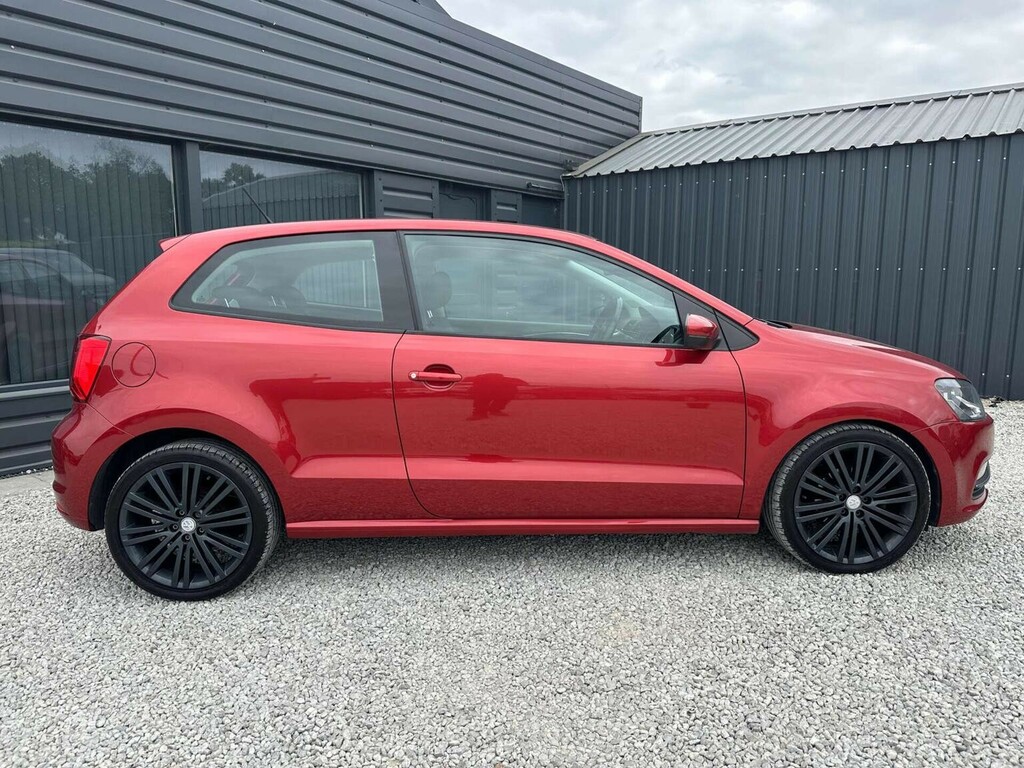 Volkswagen Polo 1.0 Bluemotion Tech Se Euro 6 Ss Red #2