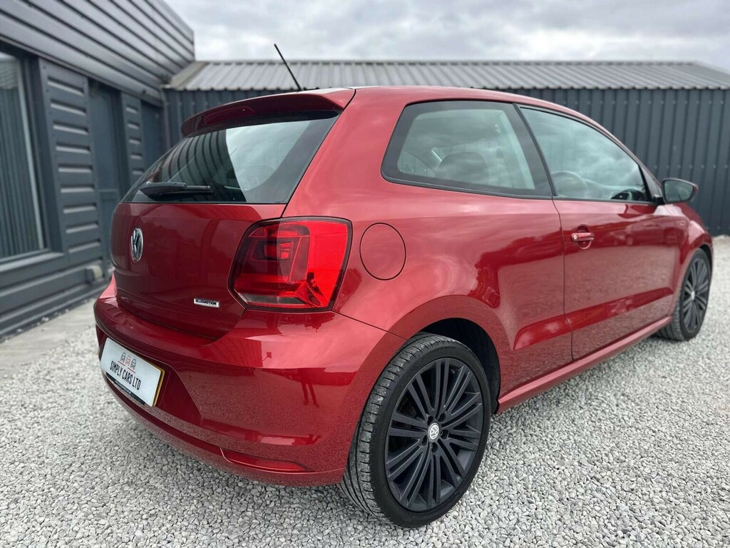 Volkswagen Polo 1.0 Bluemotion Tech Se Euro 6 Ss Red #3