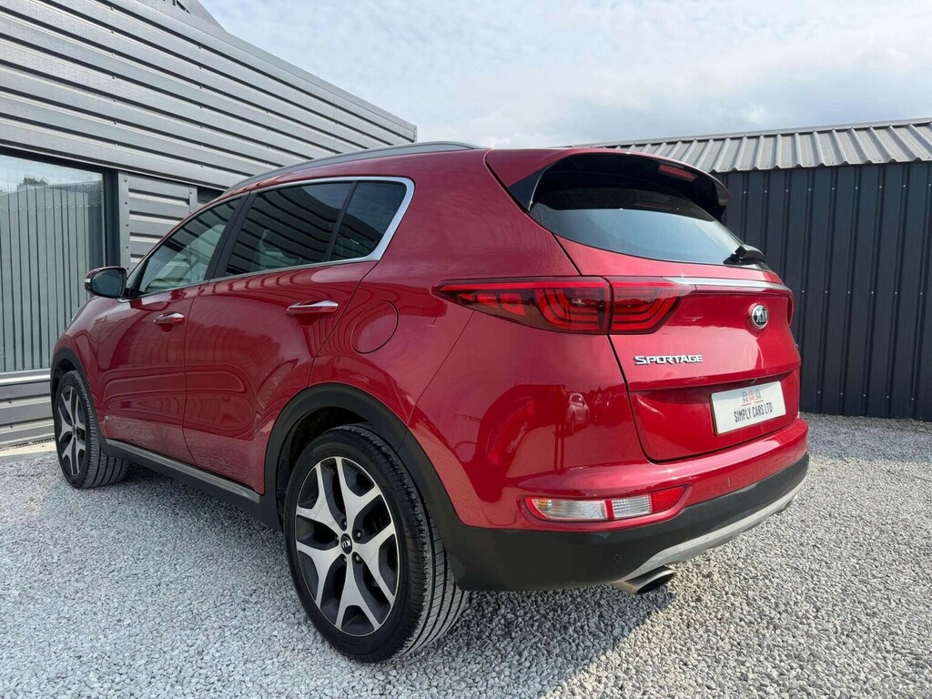 Kia Sportage 1.6 T-gdi Gt-line Dct Awd Euro 6 Red #5