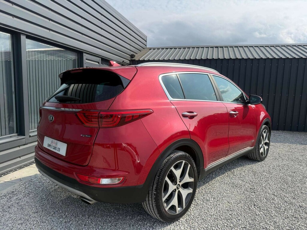 Kia Sportage 1.6 T-gdi Gt-line Dct Awd Euro 6 Red #3