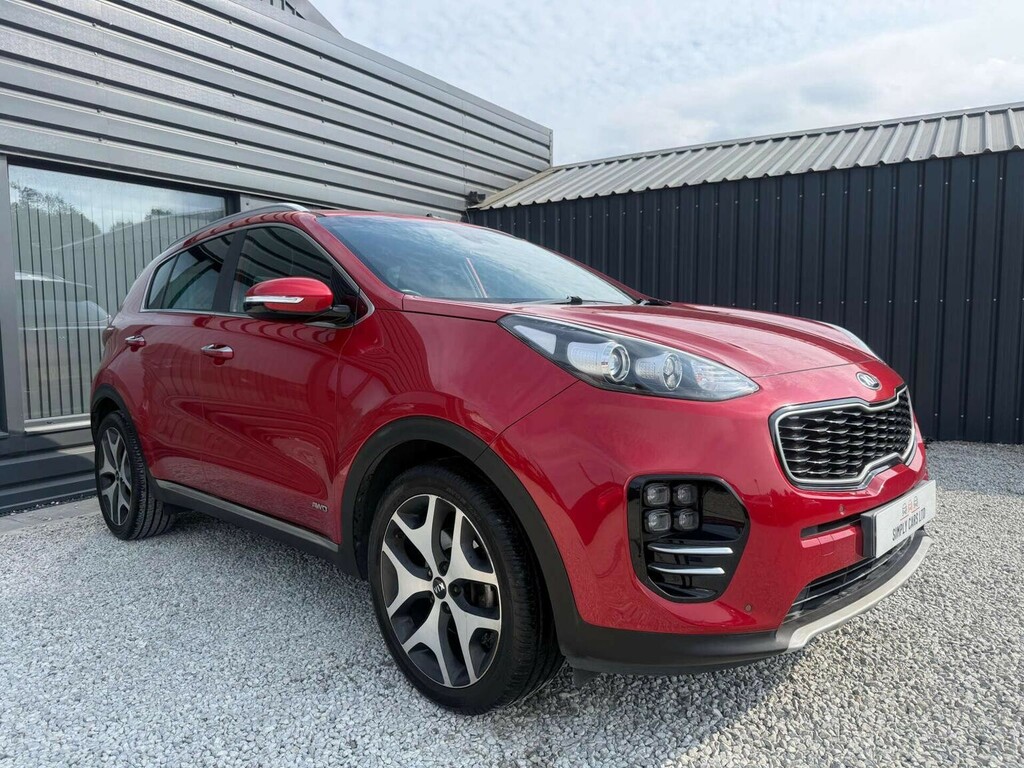 Kia Sportage 1.6 T-gdi Gt-line Dct Awd Euro 6 Red