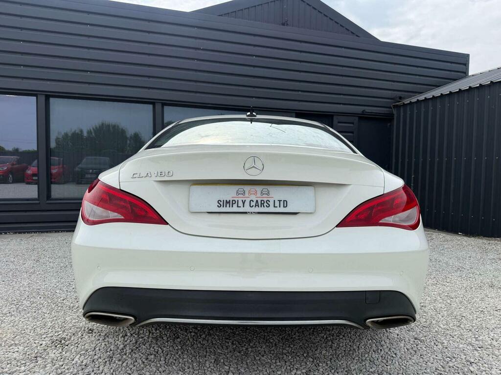 Mercedes-Benz CLA Class 1.6 Cla180 Sport Coupe Euro 6 Ss White #4