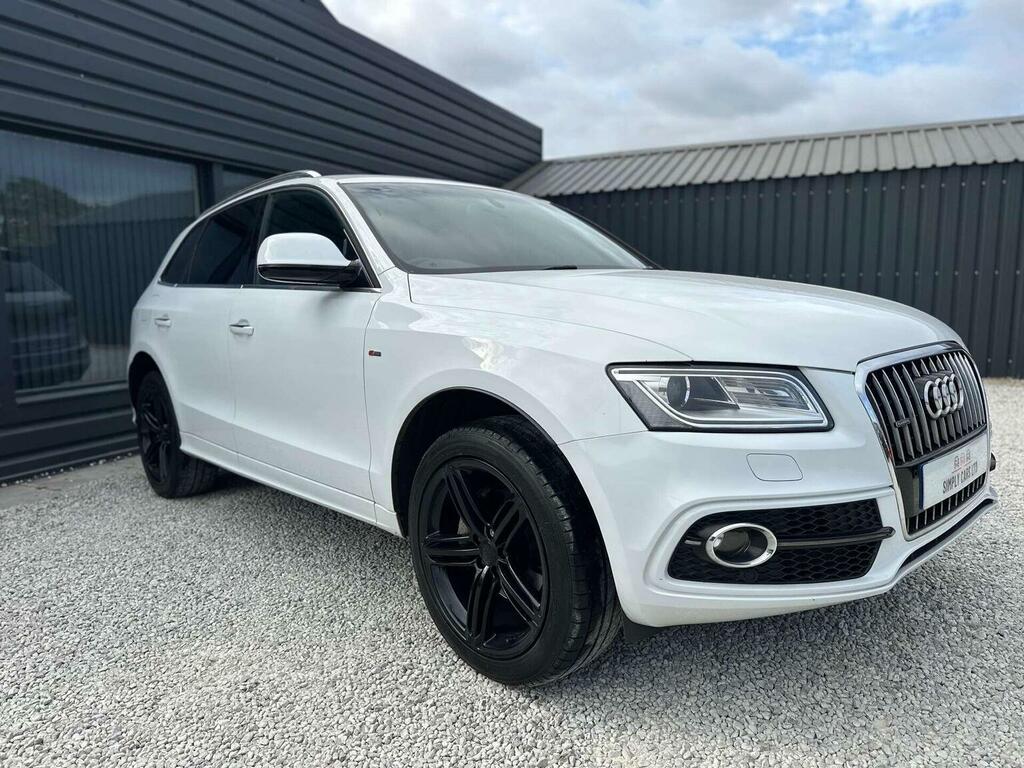 Audi Q5 2.0 Tdi S Line Plus Quattro Euro 6 Ss White