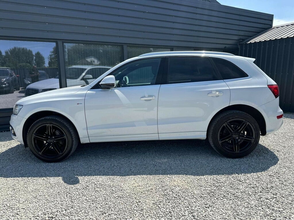 Audi Q5 2.0 Tdi S Line Plus Quattro Euro 6 Ss White #6