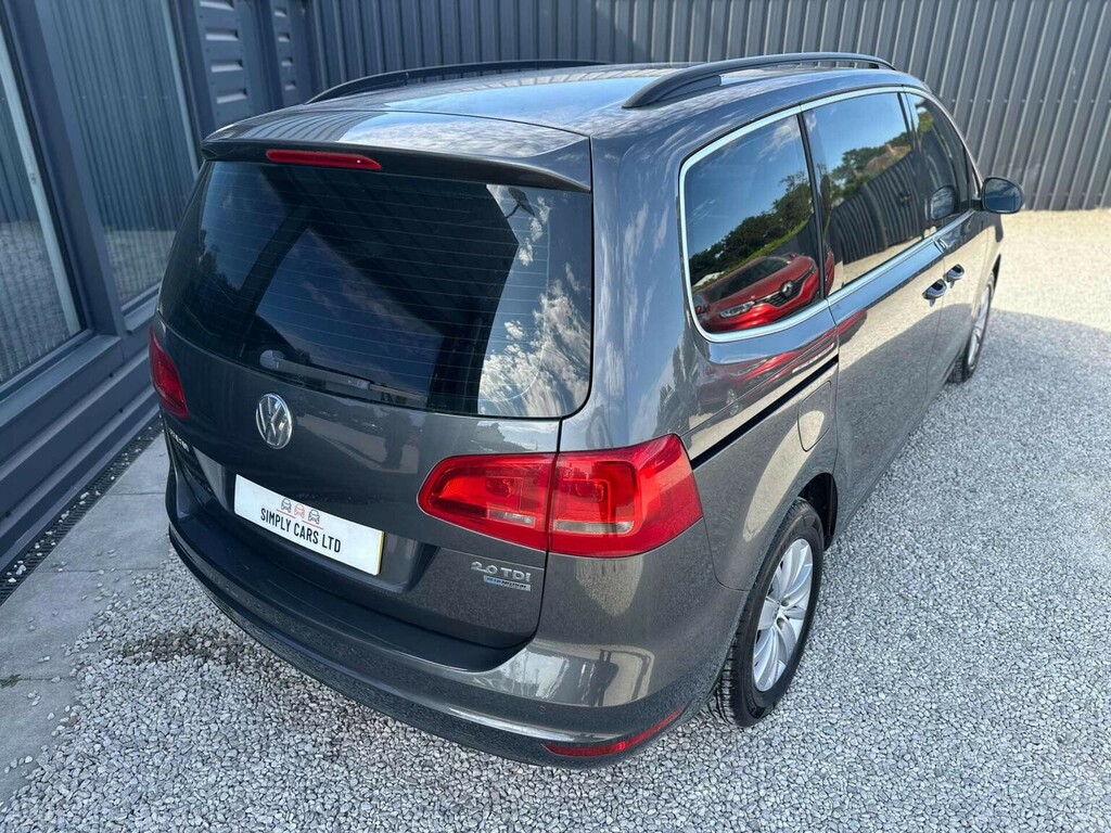 Volkswagen Sharan Executive Tdi Dsg Silver #19