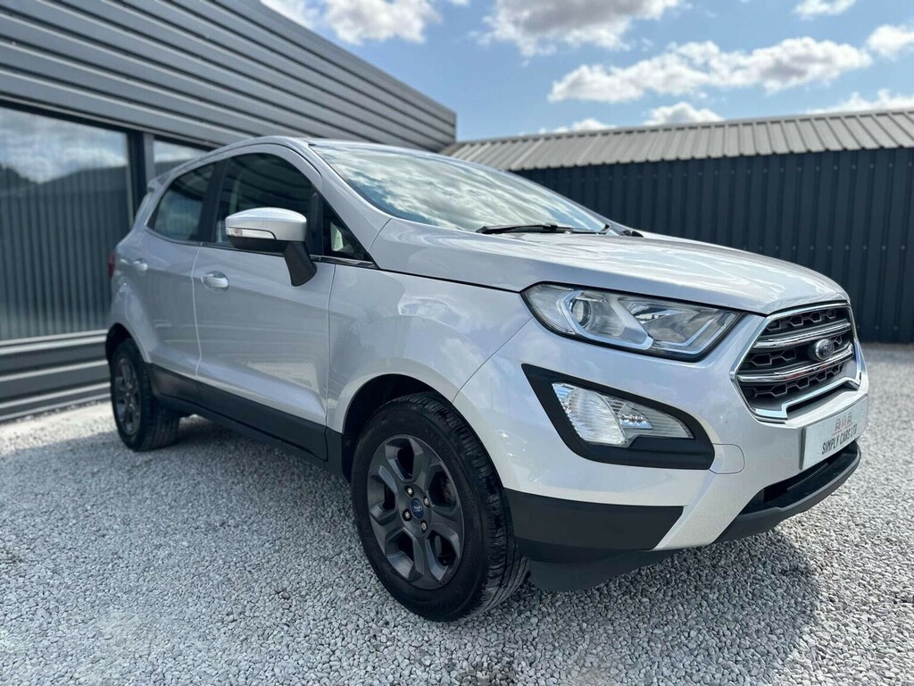 Ford Ecosport 1.0T Ecoboost Zetec Euro 6 Ss Silver