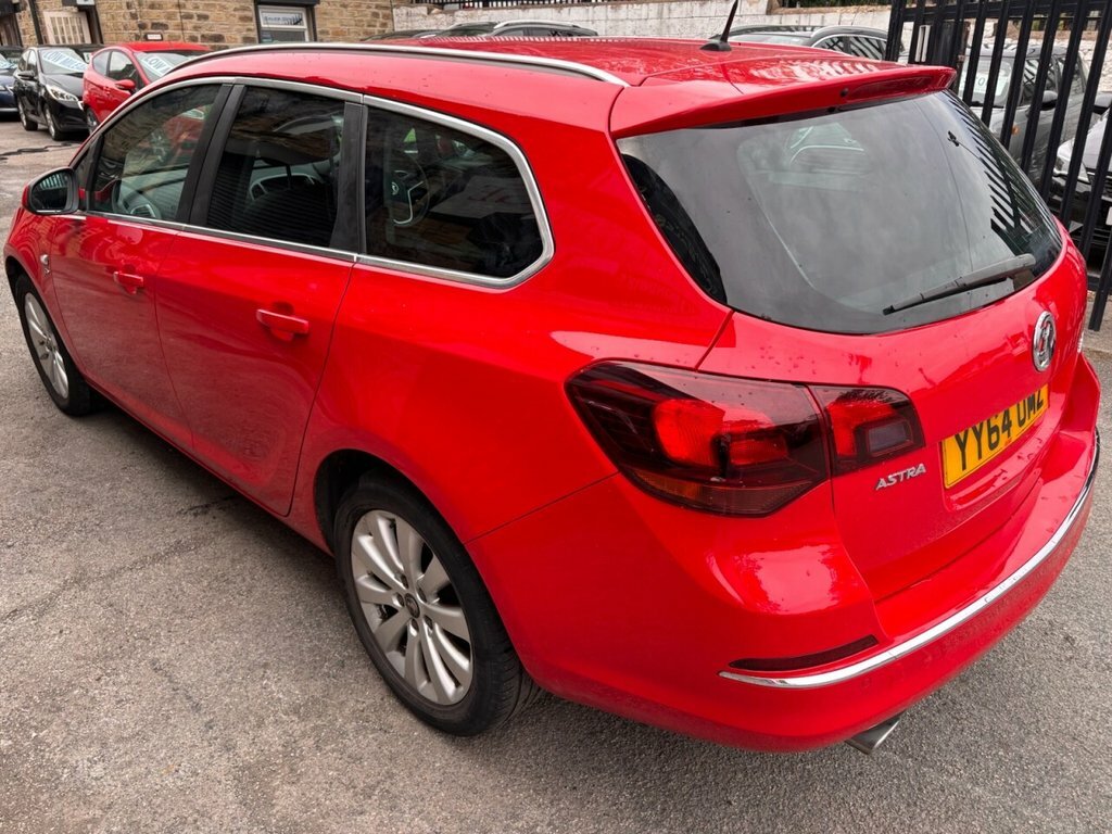 Vauxhall Astra Estate YY64OMZ Red #6