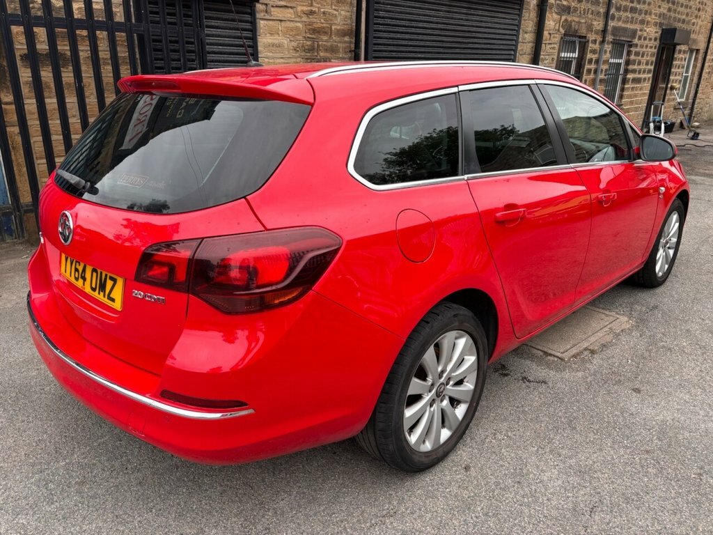 Vauxhall Astra Estate YY64OMZ Red #5
