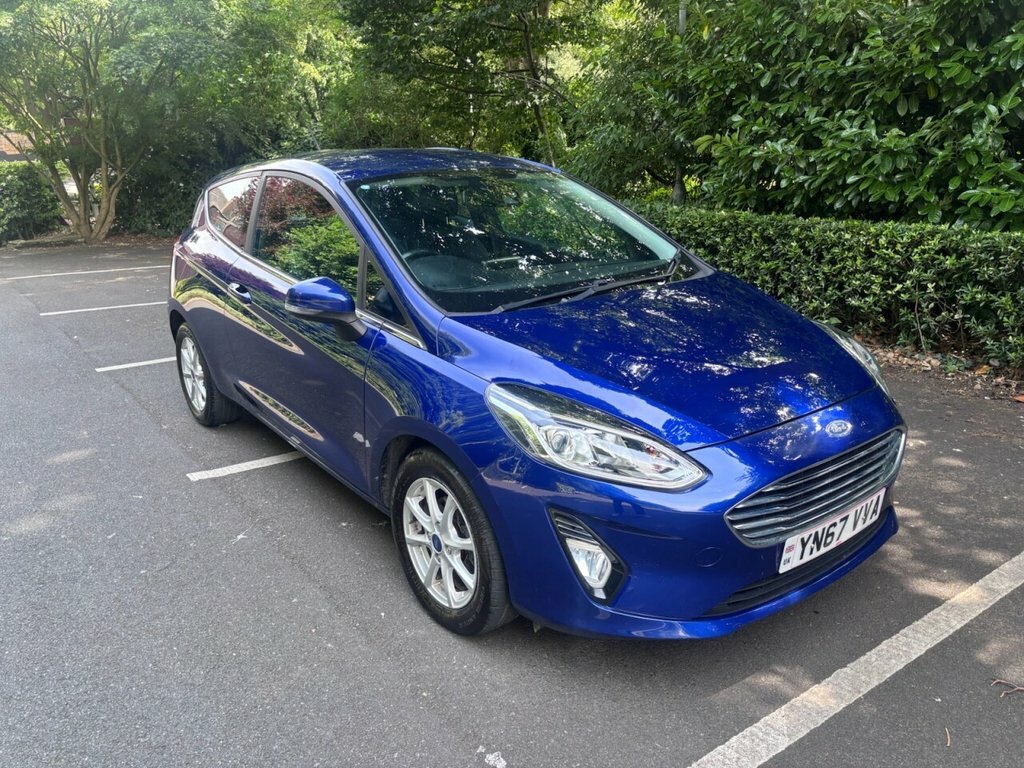 Ford Fiesta 1L Zetec Blue