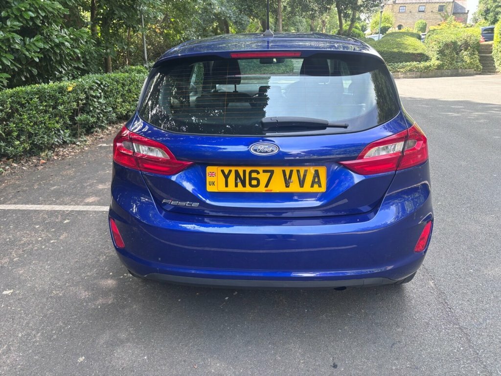 Ford Fiesta 1L Zetec YN67VVA Blue #4