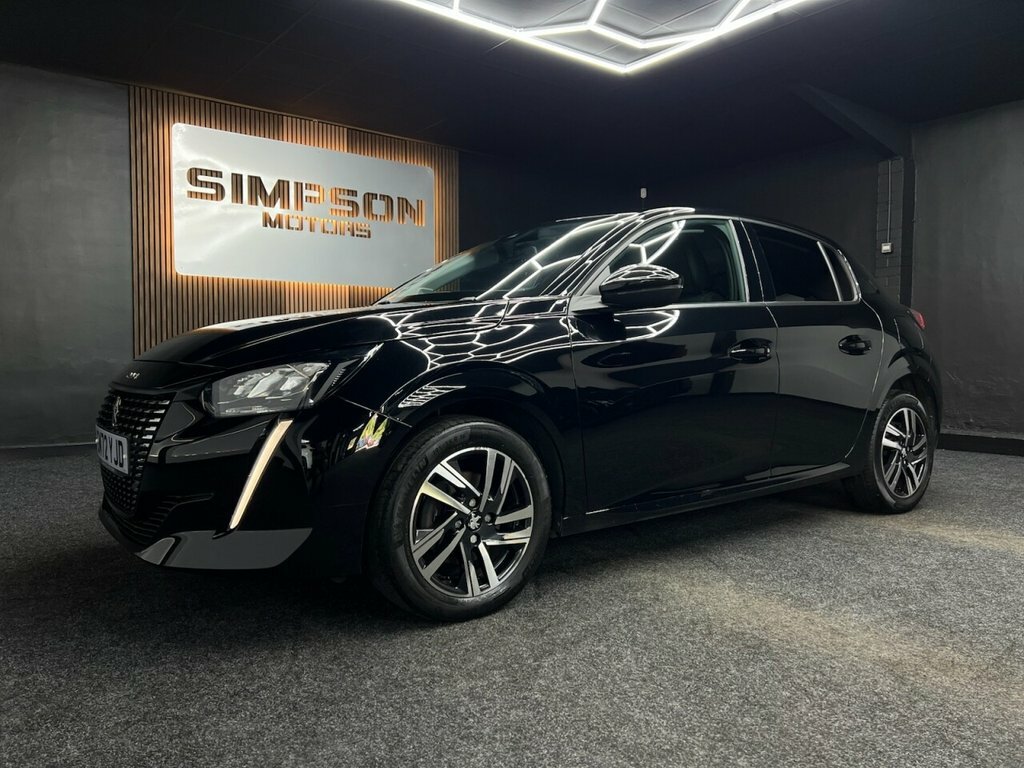 Peugeot 208 Hatchback SM72YJD Black #3