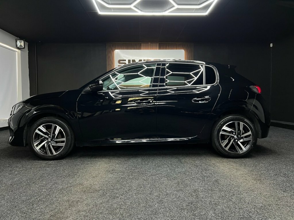 Peugeot 208 Hatchback SM72YJD Black #4